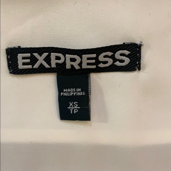 White creamy satin top - Picture 3 of 5